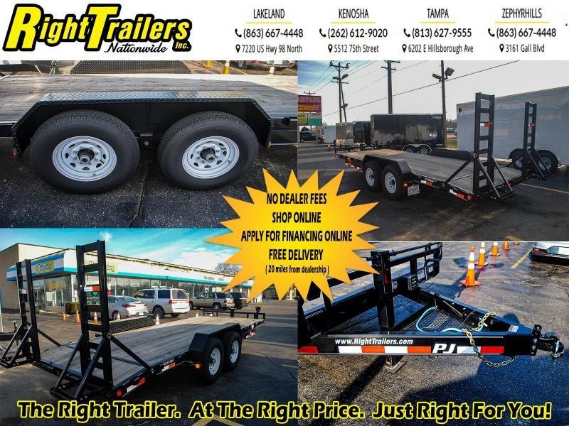7x20 PJ Trailers| Equipment Trailer 7x20 PJ Trailers| Equipment Trailer