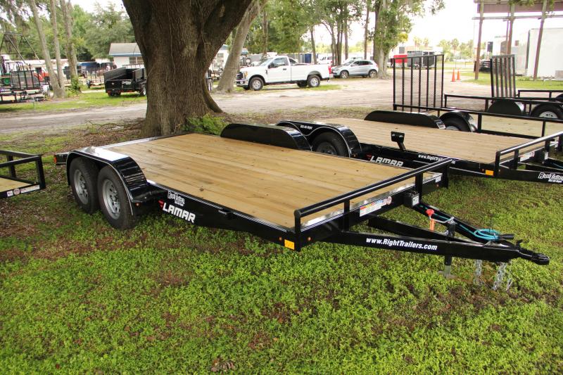 7x16 Lamar Trailers Open Car Hauler Right Trailers New And Used