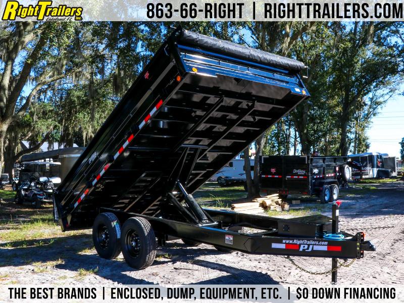 8x14 PJ Trailers Deckover Dump | Dump Trailer 8x14 PJ Trailers Deckover Dump | Dump Trailer