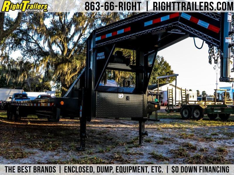 ( Used ) 8.5x40 PJ | Gooseneck Flatbed Trailer ( With PRO-MAXX Air Suspension ) ( Used ) 8.5x40 PJ | Gooseneck Flatbed Trailer ( With PRO-MAXX Air Suspension )