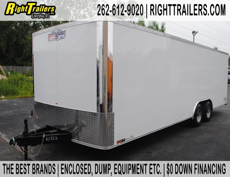 8.5x24x6.5 Team Spirit Custom Trailers | Enclosed Trailer 8.5x24x6.5 Team Spirit Custom Trailers | Enclosed Trailer