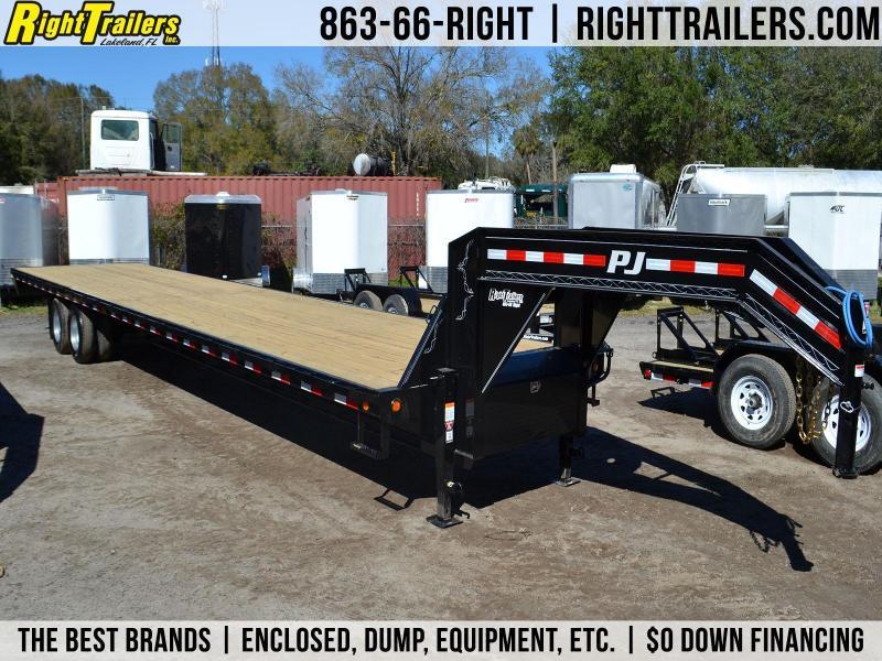 8.5x40 PJ Trailers | Gooseneck Equipment Trailer 8.5x40 PJ Trailers | Gooseneck Equipment Trailer