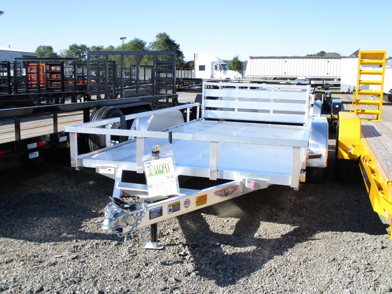 2020 H and H Trailer 82 X 14 Railside Aluminum Utility Trailer 2020 H and H Trailer 82 X 14 Railside Aluminum Utility Trailer