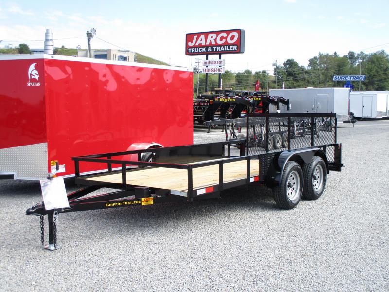 2019 Griffin 76 X 10+2 Tandem Axle Utility Trailer 2019 Griffin 76 X 10+2 Tandem Axle Utility Trailer