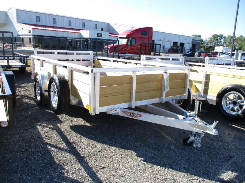 2020 H and H Trailer 76 X 12 Wood Side Aluminum Utility Trailer 2020 H and H Trailer 76 X 12 Wood Side Aluminum Utility Trailer