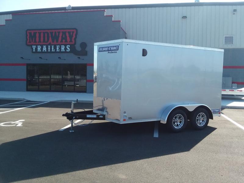 2020 Sure-trac 7' X 14' Pro Series 7k Silver 2020 Sure-trac 7' X 14' Pro Series 7k Silver