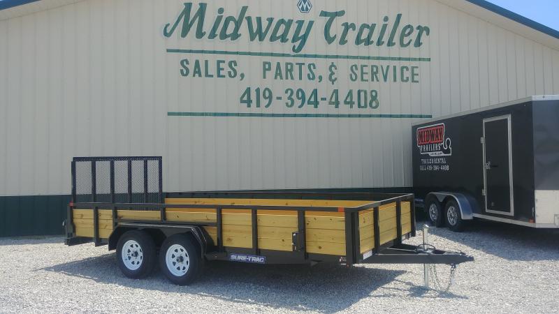 2020 Sure-trac 7' X 16' Three Board 7k 2020 Sure-trac 7' X 16' Three Board 7k