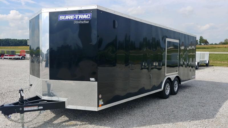2019 Sure-trac 8.5x24 Psw 10k Black Esc Door 2019 Sure-trac 8.5x24 Psw 10k Black Esc Door