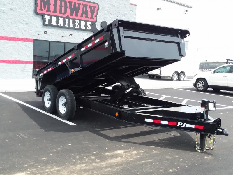2020 Pj Trailers 7'x14' Low Pro Dump 14k 2020 Pj Trailers 7'x14' Low Pro Dump 14k