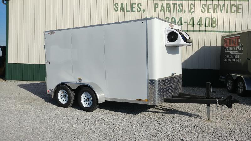 2018 H&h Trailers 6x12 Refrigerated 7k White 2018 H&h Trailers 6x12 Refrigerated 7k White