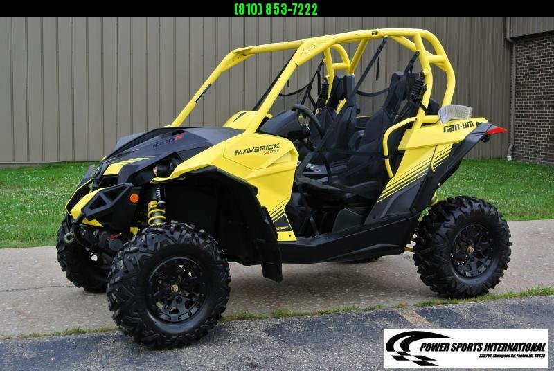 2018 CAN-AM MAVERICK 1000R X MR YELLOW #0100 2018 CAN-AM MAVERICK 1000R X MR YELLOW #0100