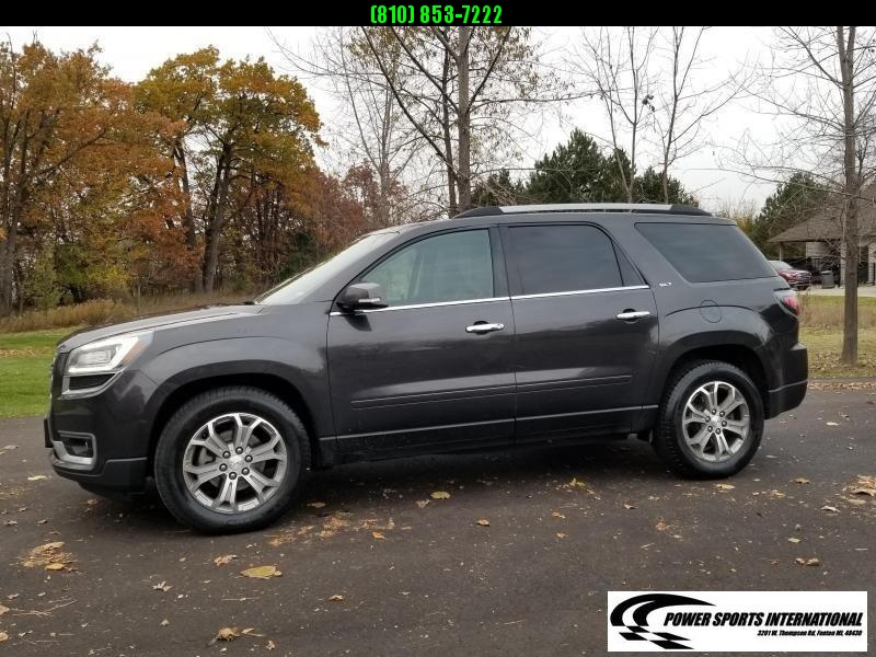 2015 GMC Acadia SLT AWD SUV Black with Leather Interior 2015 GMC Acadia SLT AWD SUV Black with Leather Interior