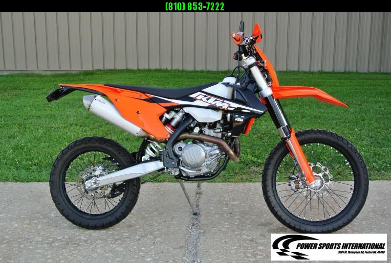 2017 KTM 500 EXC-F 4-Stroke Street Legal Enduro Motorcycle #8854 2017 KTM 500 EXC-F 4-Stroke Street Legal Enduro Motorcycle #8854