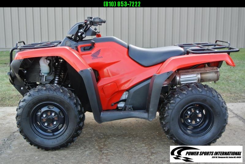 2017 HONDA TRX420FM1H FOURTRAX RANCHER (4X4) RED #1624 2017 HONDA TRX420FM1H FOURTRAX RANCHER (4X4) RED #1624