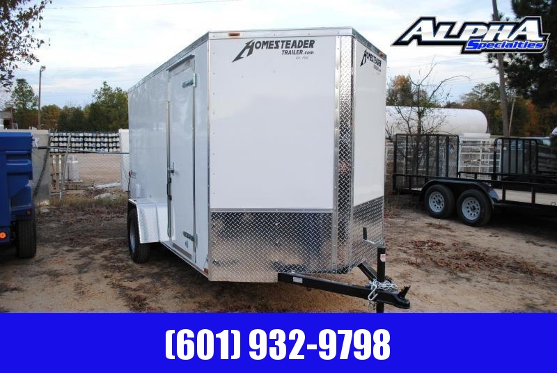 2019 Homesteader 6' x 12' Cargo/Enclosed Trailer 3k GVWR 2019 Homesteader 6' x 12' Cargo/Enclosed Trailer 3k GVWR
