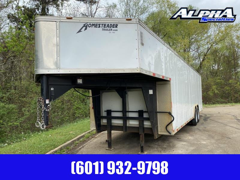 2017 Homesteader 8.5 X 34 834 Tandem Axle Gooseneck Enclosed Cargo Trailer 2017 Homesteader 8.5 X 34 834 Tandem Axle Gooseneck Enclosed Cargo Trailer