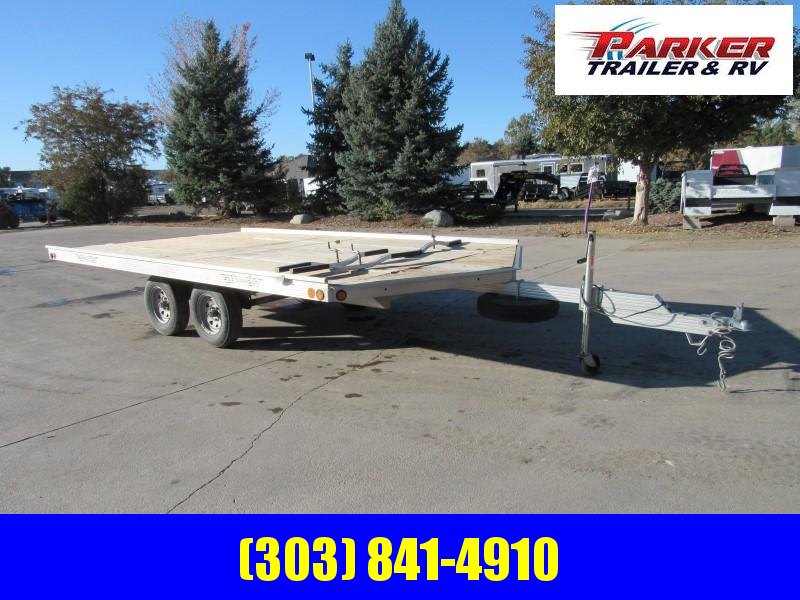 2002 NewMAN 3PL SNOW Flatbed Trailer 2002 NewMAN 3PL SNOW Flatbed Trailer