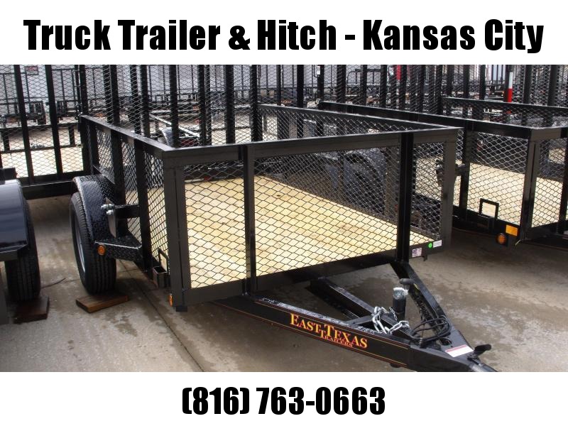 High-Wall Trailer 5 X 8 Wood Deck Steel Mesh Sides 2990 Axle High-Wall Trailer 5 X 8 Wood Deck Steel Mesh Sides 2990 Axle