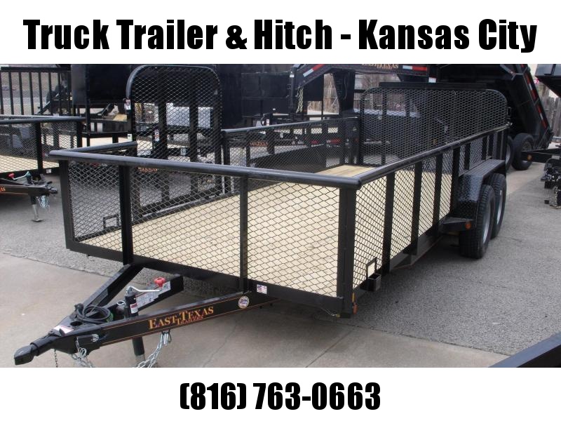 High-Wall Landscape Trailer 83 X 18 Side Load Rear Load High-Wall Landscape Trailer 83 X 18 Side Load Rear Load