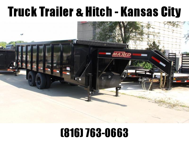 Gooseneck Dump Trailer 8 X 20 Hi-Wall 4' 22500 GVW Spreader Gate Combo Gooseneck Dump Trailer 8 X 20 Hi-Wall 4' 22500 GVW Spreader Gate Combo