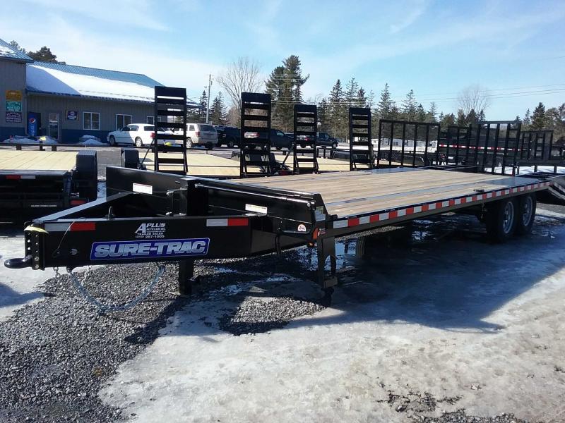 2020 Sure-Trac 8.5x20+5 LowPro Deckover Tandem BP 15K 2020 Sure-Trac 8.5x20+5 LowPro Deckover Tandem BP 15K
