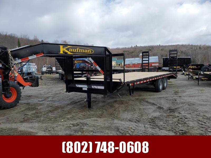 2020 Kaufman Trailers Deckover Gooseneck Deluxe 17k GVW Equipment Trailer 2020 Kaufman Trailers Deckover Gooseneck Deluxe 17k GVW Equipment Trailer
