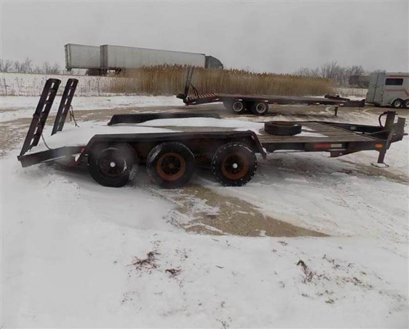 2004 Homemade 80 X 18' Tri-Axle Equipment Trailer 2004 Homemade 80 X 18' Tri-Axle Equipment Trailer