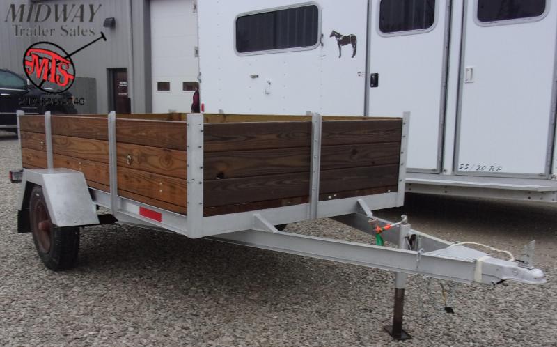 1986 Homemade 5' X 10' Utility SA BP Utility Trailer 1986 Homemade 5' X 10' Utility SA BP Utility Trailer