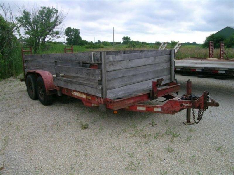 2007 Cronkhite 8.5 X 16 Equipment Trailer 2007 Cronkhite 8.5 X 16 Equipment Trailer