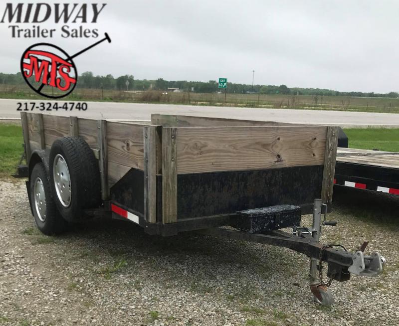 1980 Homemade 5 X 10' Utility SA BP Utility Trailer 1980 Homemade 5 X 10' Utility SA BP Utility Trailer