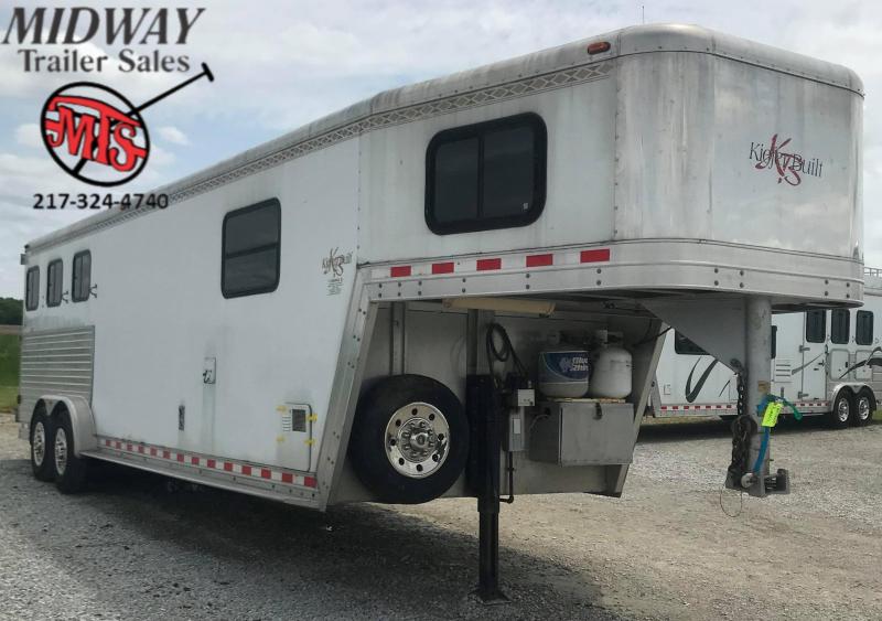 2002 Kiefer Built Genesis X380 3H w/ 8' SW LQ Horse Trailer 2002 Kiefer Built Genesis X380 3H w/ 8' SW LQ Horse Trailer