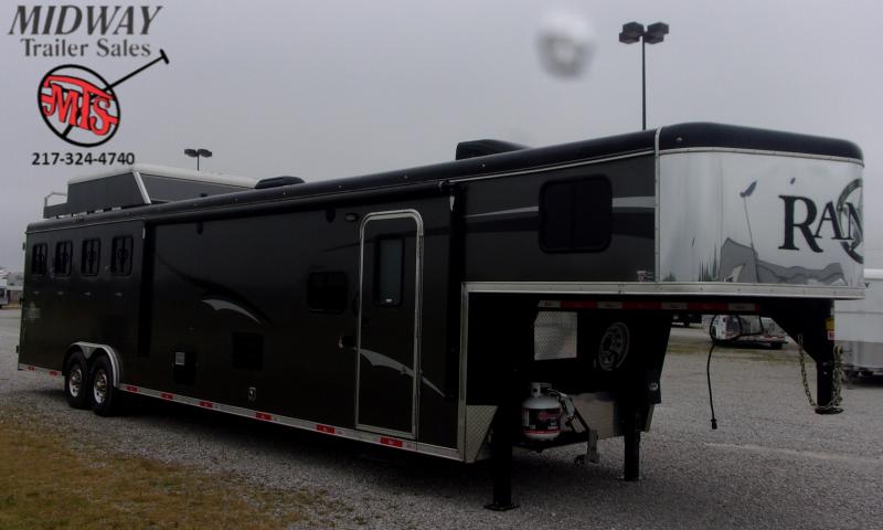 2017 Bison Trailers 8414 Bunk House Ranger 4H w/ 14' SW & Slide Horse Trailer 2017 Bison Trailers 8414 Bunk House Ranger 4H w/ 14' SW & Slide Horse Trailer