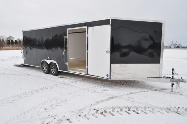 2021 Stealth Trailers All Aluminum 8.5 x 24 + 5 Enclosed 10K Combo Snowmobile Trailer For Sale 2021 Stealth Trailers All Aluminum 8.5 x 24 + 5 Enclosed 10K Combo Snowmobile Trailer For Sale