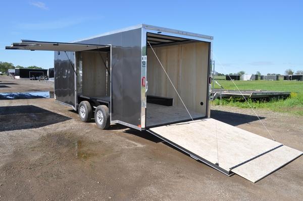 2020 Haul-it 8.5 x 20 Enclosed Car / Racing Trailer W/Full Escape Door For Sale 2020 Haul-it 8.5 x 20 Enclosed Car / Racing Trailer W/Full Escape Door For Sale