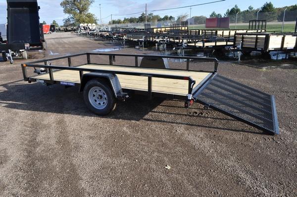 2020 Sure-Trac 7 x 12 Tube Top Single Axle Powder Coated Utility Trailer For Sale 2020 Sure-Trac 7 x 12 Tube Top Single Axle Powder Coated Utility Trailer For Sale