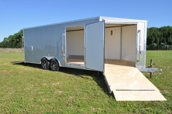 2020 Stealth Trailers All Aluminum 8.5 x 20 + 5 Drive On/Off Combo/Snowmobile Trailer For Sale 2020 Stealth Trailers All Aluminum 8.5 x 20 + 5 Drive On/Off Combo/Snowmobile Trailer For Sale