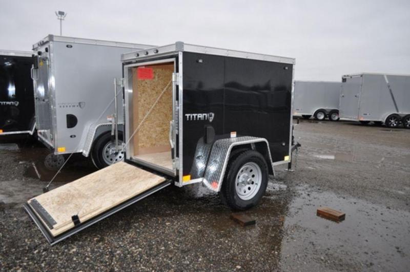 4x6 Enclosed Trailer >> 2019 Stealth 4 X 6 Enclosed Cargo Trailer W Ramp Door For 4x6 Enclosed Trailer >> 2019 Stealth 4 X 6 Enclosed Cargo Trailer W Ramp Door For