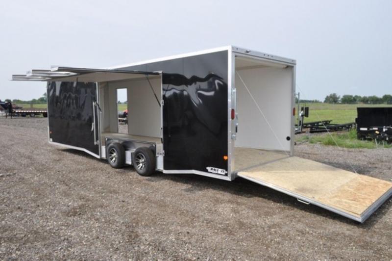 2018 All Aluminum Enclosed 8.5 x 28 Car Trailer w/Full Escape Door For Sale 2018 All Aluminum Enclosed 8.5 x 28 Car Trailer w/Full Escape Door For Sale