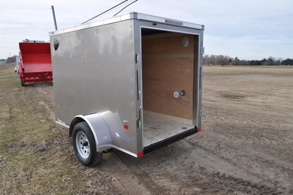2020 American Hauler 5 x 8 Wedge Nose Enclosed Cargo Trailer For Sale 2020 American Hauler 5 x 8 Wedge Nose Enclosed Cargo Trailer For Sale