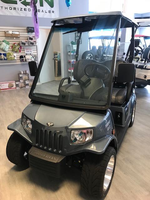 2019 Tomberlin Gunsmoke Grey E2-LE PLUS Golf Cart 2019 Tomberlin Gunsmoke Grey E2-LE PLUS Golf Cart